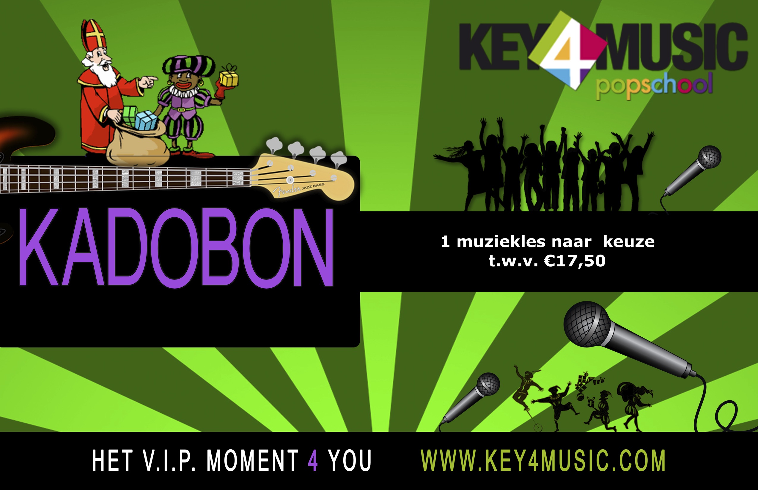 Kadobon voor Sinterklaas-Kerst-Verjaardag of 